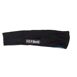 Fit Belt Turquoise Black Blue Small Zip Cell Pocket Size Medium Workout